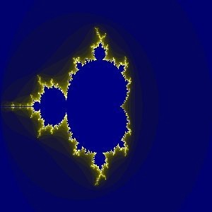 The same image, before and after applying Fractal Explorer filter